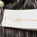 For Love & Lemons Skirt Womens Large Pleated Marion Gunmetal Metallic Photo 1