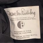 Diane Von Furstenberg DVF  Vintage Black Canvas Large Tote Bag Photo 14