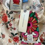 Farm Rio  For Anthropologie Maggie Ruffled Blouse Photo 4