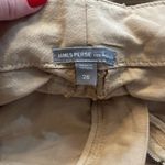 James Perse  Linen and Cotton Khaki Wide Leg Pants Photo 2