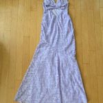 Princess Polly Cyrene lavender purple floral lace maxi dress SIZE 2 Photo 2