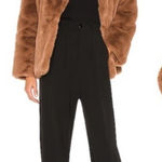 NWT‎ Eaves Faux Fur Cash Jacket in Brown Medium Photo 0