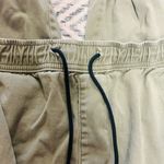 Aero Cargo Jogger Pants Women Size Small Green Minimalist Travel Elastic Wasit Photo 1