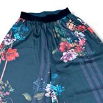 California MoonRise Size S Floral Wide Leg Pull Photo 1
