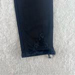 Rag and Bone  High Rise Ankle Skinny Stretch Distressed Ripped Black Denim Jean‎ Photo 6