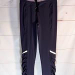 Lululemon $128 Runderful Rulu lined Pants Hiking Fall joggers 4 Black Grape Photo 8