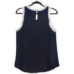 Candie's  Black and White Geometric Tank Top- Large Photo 1