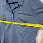 Lululemon Blue water drop sweat wicking polo Photo 1