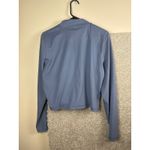 PINK - Victoria's Secret Pink Victoria's‎ Secret Soft Ultimate Zip-Up Jacket Blue Activewear Cropped XXL Photo 3