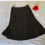 Dress the Population Black Sequin Midi Skirt Photo 0