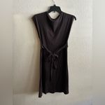 Forever 21 Y2K Brown Mini Dress with Woven Belt S Photo 3