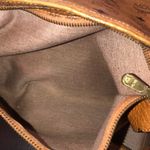 MCM Cognac Vicetos Heritage Top Zipper Closure Shoulder Bag Authentic EUC Photo 2