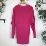 NWT Sovere Legacy Wool Blend Knit Combo Dress in Magenta Pink Size Small Photo 3