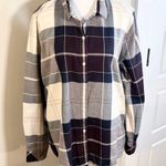 Barbour  Moorland Plaid Button Up Shirt Cotton Classic Check Black Cherry~12🧡 Photo 1