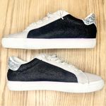 Vintage Havana Maurena Black and Silver Glitter Casual Sneakers Size 7 Photo 3
