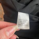 Saloni Rina Mini Dress Ruched Silk Iridescent Green Black Polka Dot NEW Womens 4 Photo 7