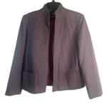 Panther Vintage Wool Dress Blazer Purple Jacket Women's Size MD Size M Photo 0