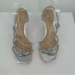 Schutz  Lauryn Dress Rhinestone Sandals size 9.5 Strappy Crystal Leather Photo 4