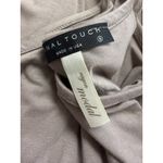 Final Touch Taupe Flowy Maxi Dress – Spaghetti Strap – Boho/Resort Style Photo 5