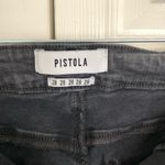 Pistola Grey Skinny  Zipper Jeans Size 28 Photo 2