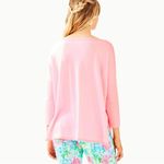 Lilly Pulitzer Heathered Pink Cobo Sweater Size XS Lightweight Knit Pullover Photo 2