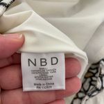 NBD Daisy Embroidered Mini Off The Shoulder Dress Photo 9