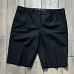 BCBGMAXAZRIA  Women's Black Bermuda Shorts Photo 0