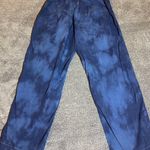 NWOT AMO Paperbag Indigo Tie Dye Pants ( 29 ) Blue Photo 3