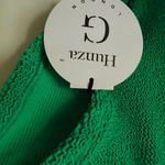 NWT Hunza G Crinkle Stretch Bikini Bottoms Green One Size Size undefined Photo 3