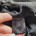 Tahari  Black and White Rolled Collar Sheath Dress Photo 9