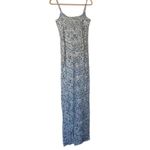 Hutch Anthropologie Ditsy Print Blue Motif Jumpsuit S Photo 5