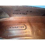 Coach  WOMEN’S BLACK LEATHER LOAFERS WOMENS SIZE 6W Photo 6