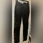 AGOLDE + Free People Criss Cross Straight Asymmetrical Distressed Jeans Photo 12