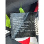 Worthington  Women's Blouse Top Size S Floral Print V Neck 3/4 Sleeve‎ Photo 4