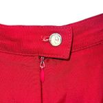 Vintage Desert West by Sherry Holt Cherry Red Flowy Long Maxi Skirt Women Small Photo 2