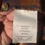 Madewell Flannel Westward Shirt Ardan Plaid Button Front Long Sleeve XS EUC Photo 8