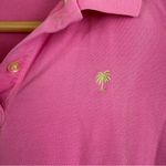 Lilly Pulitzer  Island Polo Tree Logo Pink Polo Shirt Size XS Photo 2