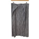 Lululemon ‎ Grey Heathered Snap Front Scarf Athletic Casual Womens Photo 3