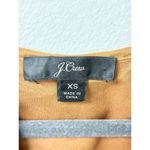 J.Crew  Floral Short Sleeve Keyhole Neck Lace Blouse Top Deep Copper Women's XS Photo 4