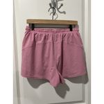 Lululemon Court Rival High-Rise Short 3" Pink Frosting / White Size 8 Athletic Photo 1