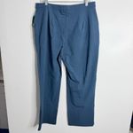 L.L. Bean Women’s Perfect Fit Straight Leg Pant Blue XL Petite Pull On Pockets Size undefined Photo 2
