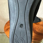 Sesto Meucci  Evonne Black Nubuck Shoe Leather Open Toe Slip On Size 12 Photo 9