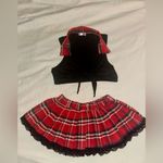 Avidlove Plaid Sexy School Girl Set Photo 1