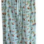 Disney Store Snow White Seven Dwarfs Pajama Pants Blue Flannel Sleepwear Sz M Photo 5