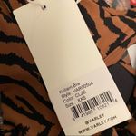 Varley Kellam Sports Bra Medium Impact in Clay Zebra XXS Photo 4