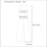 Charming Charlie Womens Jumpsuit Size Small Zebra Safari Mobwife Wide Leg Retro Photo 11