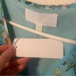 Superfoxx Blue Floral Dress Flutter Sleeve Womens Size XS Brand NEW NWT Photo 3