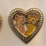 Disney nwt Lion King Heart Stud Earrings Photo 3