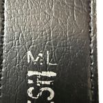 Absolutely Fresh plaid adjustable waist belt with silver buckle size M/L Tan Photo 6