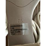 Steve Madden Beige Square Toe Strappy Sandals Low Block Heel Sz 7.5 NEW Photo 5